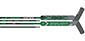 Bauer Supreme M50 Pro LE goalie stick Senior green