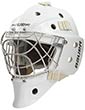 Bauer Profile 940 Goalie Mask cert Cat Eye cage Senior white