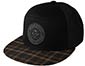 Bauer Fannel Snapback Cap Black