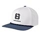 Bauer 2 Tone Patch curved brim Snapback Cap navy Senior