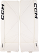 CCM Goalie Pads AXIS 2.5 Junior White-White