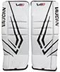 Vaughn Goalie Leg Pad VX1 Youth white-black